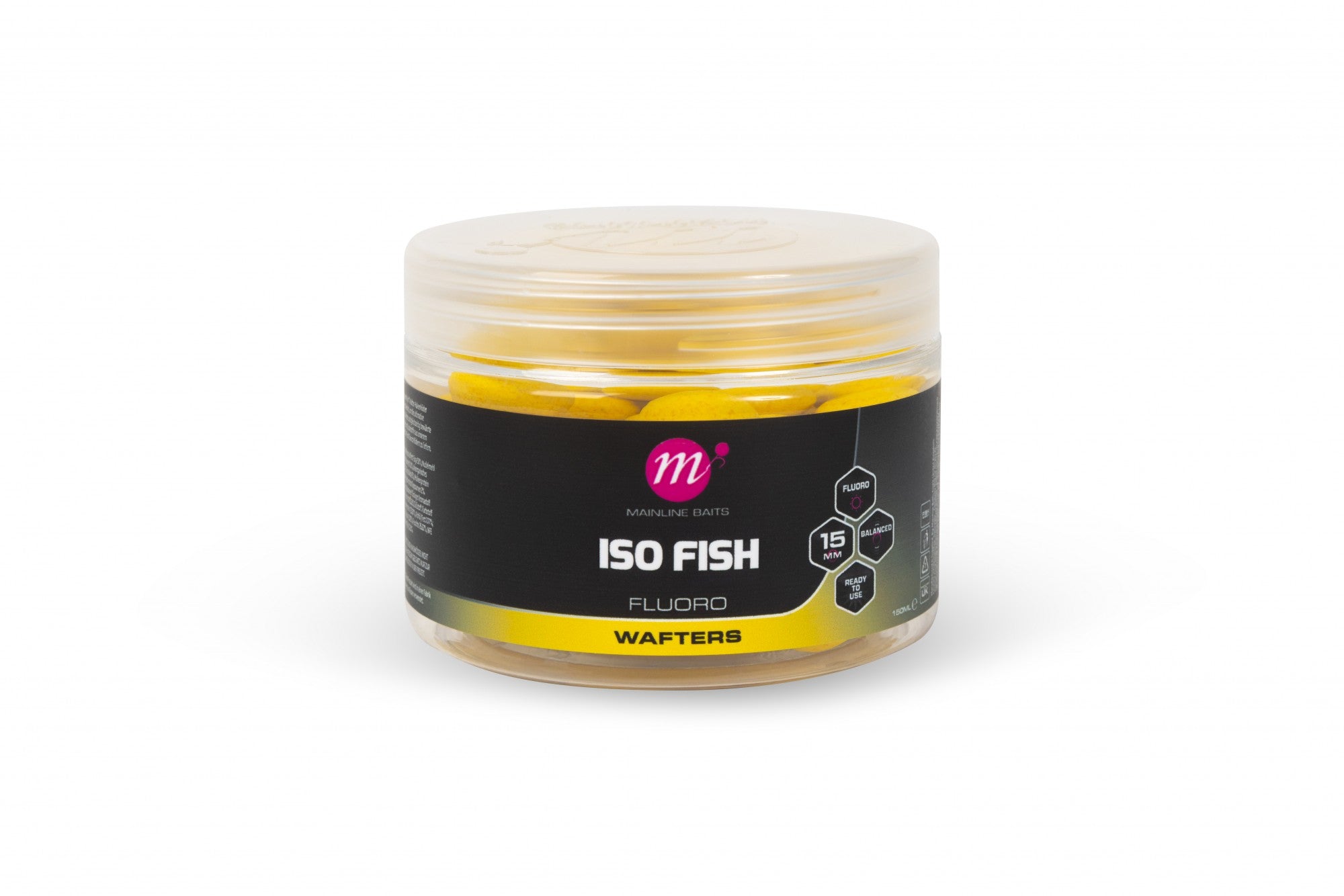 Mainline ISO Fish Fluoro Wafters 15mm